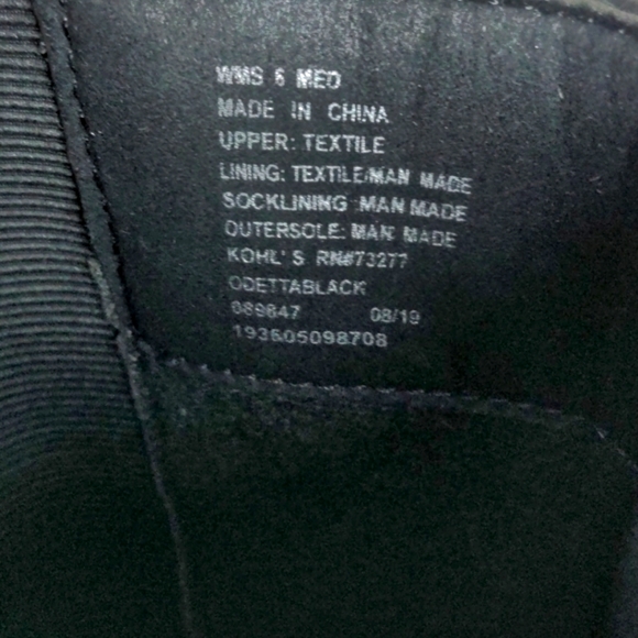 SO Faux Suede Black Beaded Embellished Knee Boots - Picture 6 of 6